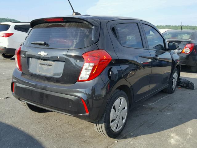 KL8CA6SA3GC568649 - 2016 CHEVROLET SPARK LS BLACK photo 4