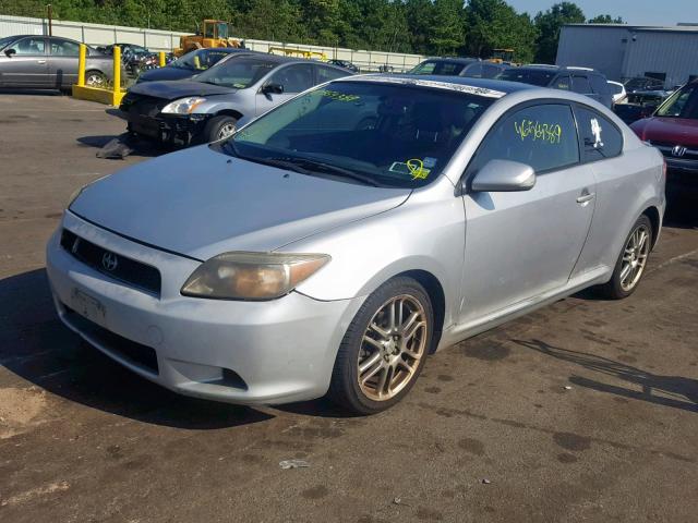 JTKDE177X50020414 - 2005 TOYOTA SCION TC ვერცხლისფერი ფოტო 2