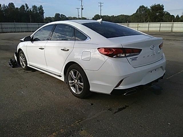 5NPE34AF2JH698428 - 2018 HYUNDAI SONATA SPO WHITE photo 3