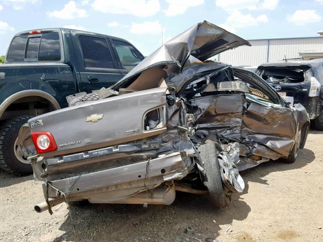 1G1ZC5E0XAF191924 - 2010 CHEVROLET MALIBU 1LT 棕色 照片 4