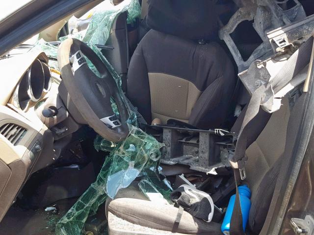 1G1ZC5E0XAF191924 - 2010 CHEVROLET MALIBU 1LT 棕色 照片 5