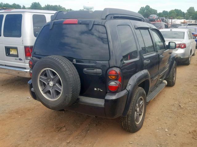 1J4GL38K93W506080 - 2003 JEEP LIBERTY RE BLACK photo 4