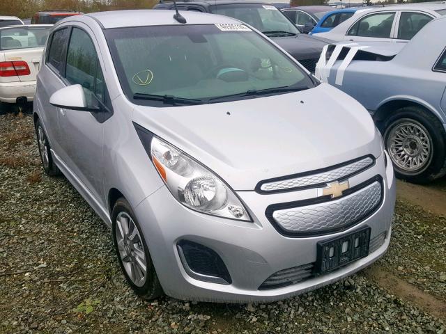 KL8CL6S06EC430716 - 2014 CHEVROLET SPARK EV 2 SILVER photo 1