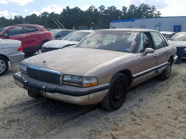 1G4CW53L0M1674448 - 1991 BUICK PARK AVENU TAN photo 2