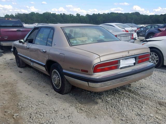 1G4CW53L0M1674448 - 1991 BUICK PARK AVENU TAN photo 3