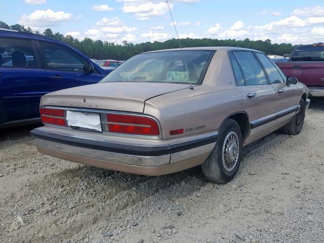 1G4CW53L0M1674448 - 1991 BUICK PARK AVENU TAN photo 4