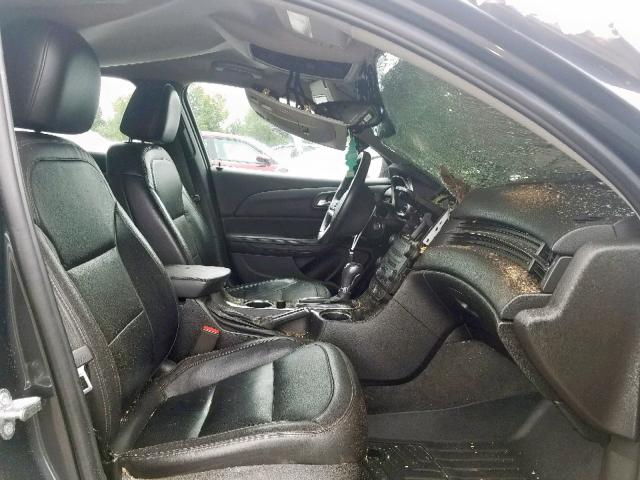 1G11F5SL9FF118859 - 2015 CHEVROLET MALIBU LTZ ნაცრისფერი ფოტო 5