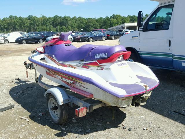 YAMA1732J697 - 1997 YAMAHA WAVERUNNER WHITE photo 3