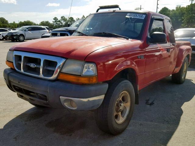 1FTZR15V5YPA93060 - 2000 FORD RANGER SUP RED photo 2