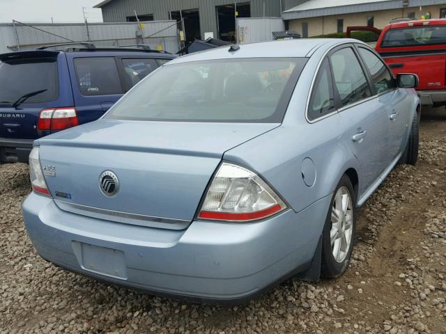 1MEHM42W38G609665 - 2008 MERCURY SABLE PREM BLUE photo 4