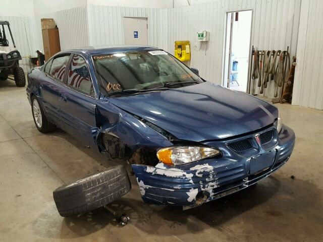 1G2NE52T7XM893268 - 1999 PONTIAC GRAND AM S BLUE photo 1