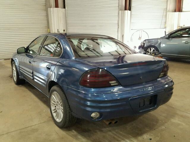 1G2NE52T7XM893268 - 1999 PONTIAC GRAND AM S BLUE photo 3