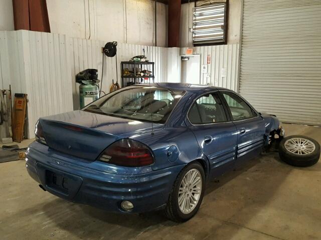 1G2NE52T7XM893268 - 1999 PONTIAC GRAND AM S BLUE photo 4