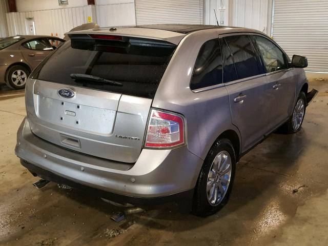 2FMDK39C48BA81939 - 2008 FORD EDGE LIMIT SILVER photo 4