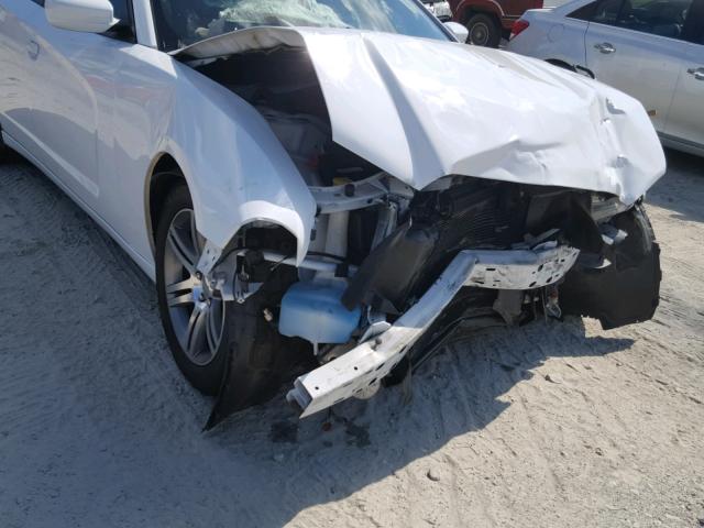 2C3CDXHG8EH162946 - 2014 DODGE CHARGER SX WHITE photo 9