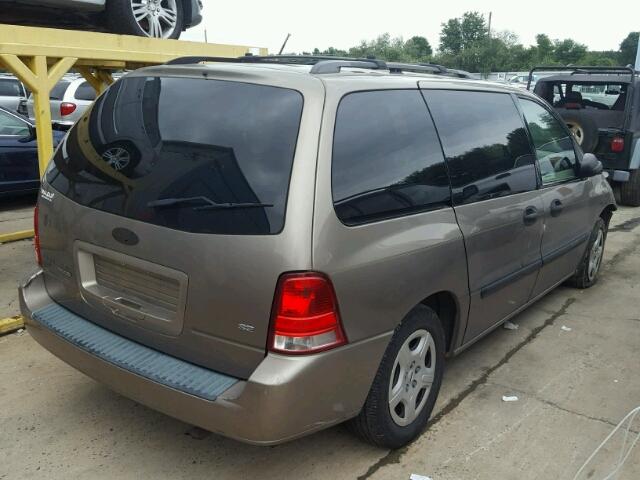 2FMZA51645BA29149 - 2005 FORD FREESTAR S BROWN photo 4