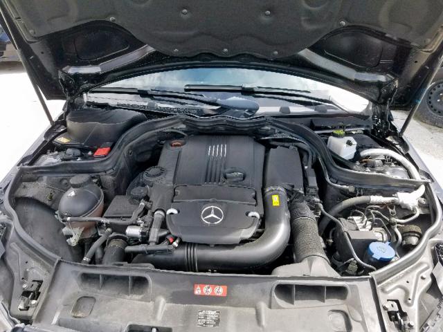 WDDGF4HBXEA964557 - 2014 MERCEDES-BENZ C 250 BLACK photo 7