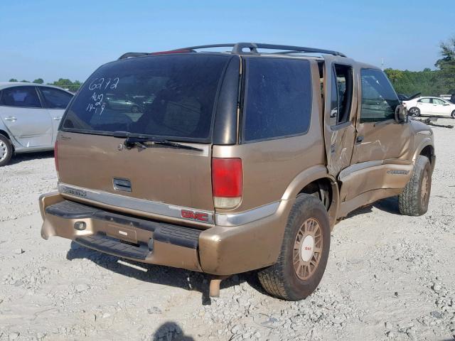 1GKDT13W7Y2166292 - 2000 GMC JIMMY / EN GOLD photo 4