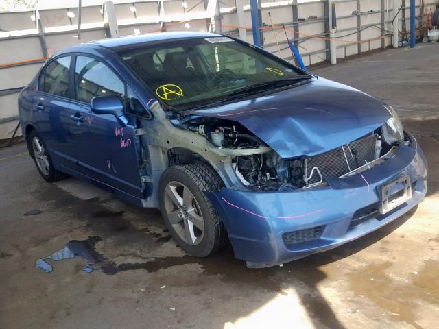19XFA16639E007750 - 2009 HONDA CIVIC LX-S Mavi foto 1