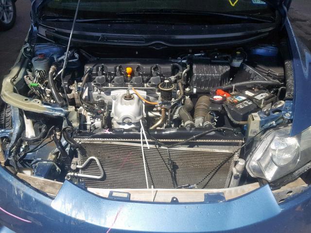 19XFA16639E007750 - 2009 HONDA CIVIC LX-S Mavi foto 7