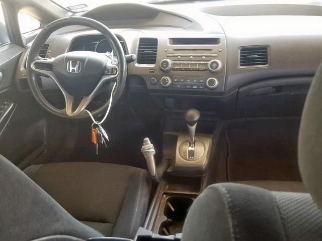 19XFA16639E007750 - 2009 HONDA CIVIC LX-S Mavi foto 9