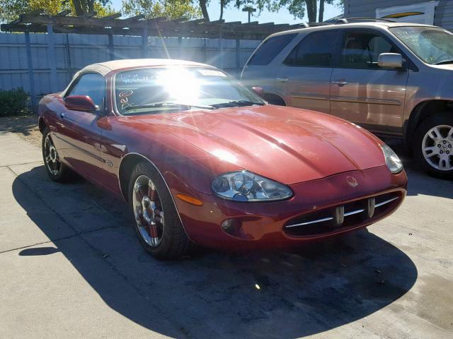 SAJGX2245WC030996 - 1998 JAGUAR XK8 BURGUNDY photo 1