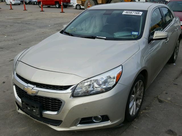 1G11F5SL6FF124912 - 2015 CHEVROLET MALIBU LTZ ოქროსფერი ფოტო 2
