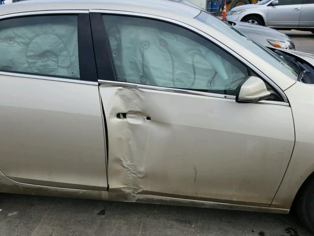 1G11F5SL6FF124912 - 2015 CHEVROLET MALIBU LTZ ოქროსფერი ფოტო 9