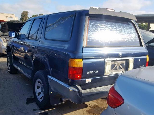 JT3VN29V9S0045091 - 1995 TOYOTA 4RUNNER VN BLUE photo 3