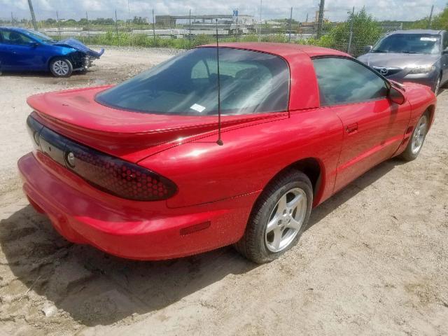 2G2FS22K0Y2133323 - 2000 PONTIAC FIREBIRD RED photo 4