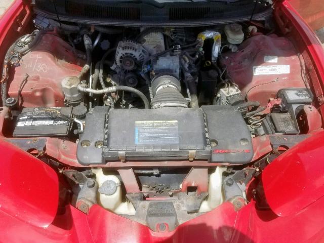 2G2FS22K0Y2133323 - 2000 PONTIAC FIREBIRD RED photo 7