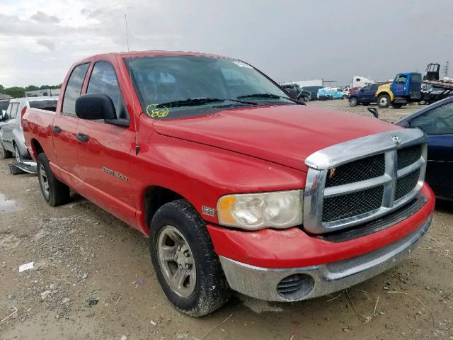 1D7HA18DX4S660642 - 2004 DODGE RAM 1500 S RED photo 1