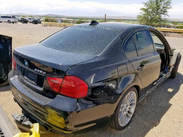 WBAPN7C53BA779680 - 2011 BMW 335 D BLACK photo 4