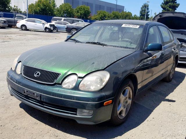 JT8BD68S2Y0090008 - 2000 LEXUS GS 300 GREEN photo 2