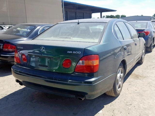 JT8BD68S2Y0090008 - 2000 LEXUS GS 300 GREEN photo 4