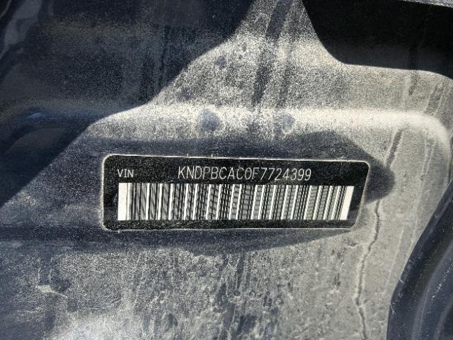 KNDPBCAC0F7724399 - 2015 KIA SPORTAGE L BLUE photo 10