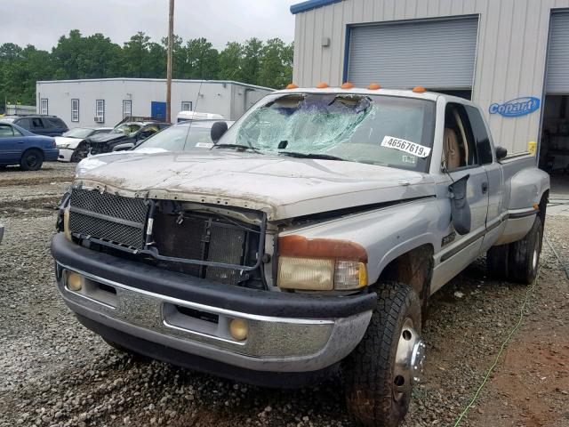 1B7MF3362XJ537345 - 1999 DODGE RAM 3500 SILVER photo 2