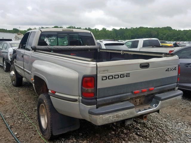 1B7MF3362XJ537345 - 1999 DODGE RAM 3500 SILVER photo 3