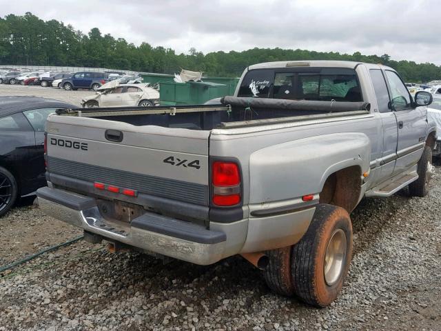 1B7MF3362XJ537345 - 1999 DODGE RAM 3500 SILVER photo 4