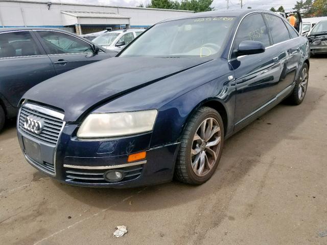 WAUDG74F45N056471 - 2005 AUDI A6 3.2 QUA BLUE photo 2