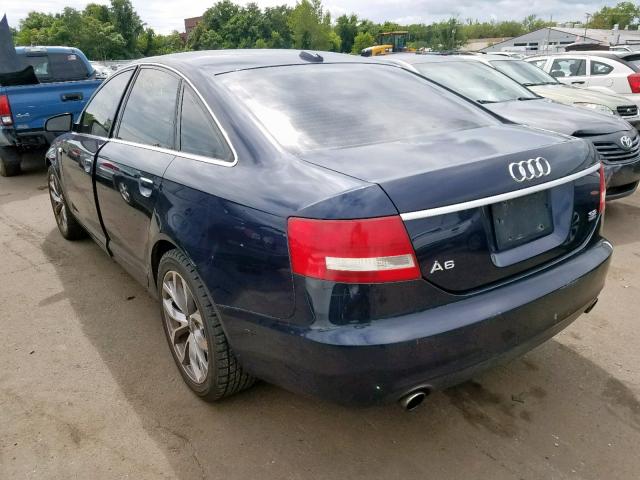 WAUDG74F45N056471 - 2005 AUDI A6 3.2 QUA BLUE photo 3