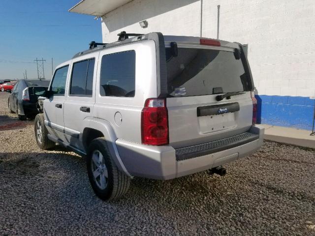 1J8HH48N06C254164 - 2006 JEEP COMMANDER 银色 照片 3