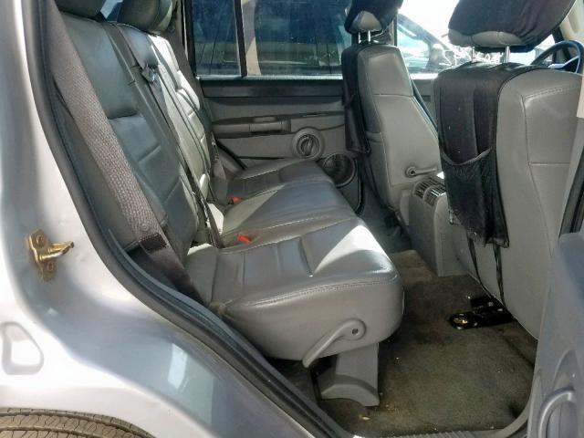 1J8HH48N06C254164 - 2006 JEEP COMMANDER 银色 照片 6