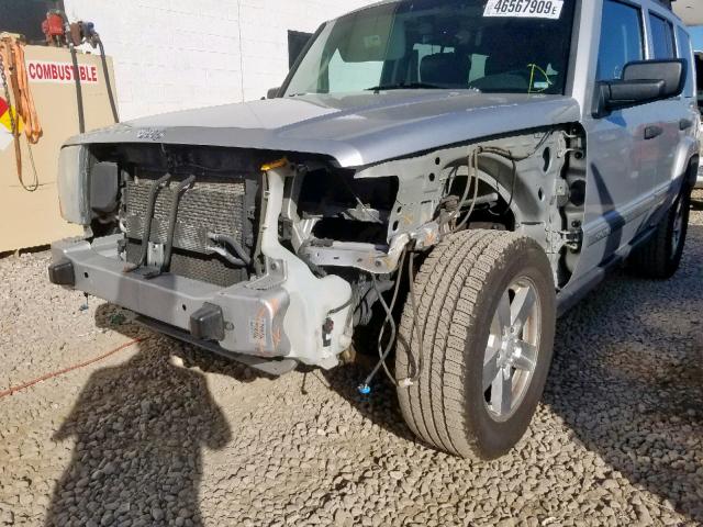 1J8HH48N06C254164 - 2006 JEEP COMMANDER 银色 照片 9