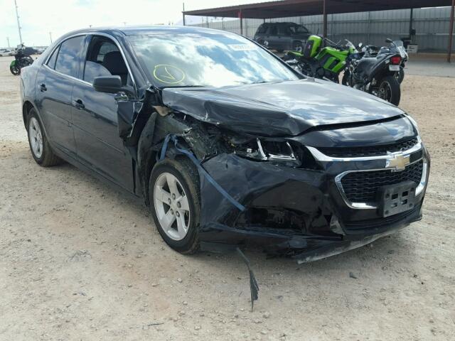 1G11B5SL0FF128367 - 2015 CHEVROLET MALIBU LS BLACK photo 1