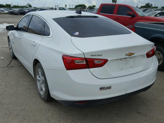1G1ZB5ST9GF292009 - 2016 CHEVROLET MALIBU LS 白色 照片 3