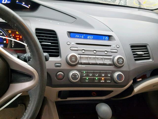 19XFA1F93AE047924 - 2010 HONDA CIVIC EXL 红色 照片 9