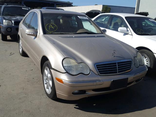 WDBRF61J72F272429 - 2002 MERCEDES-BENZ C 240 TAN photo 1