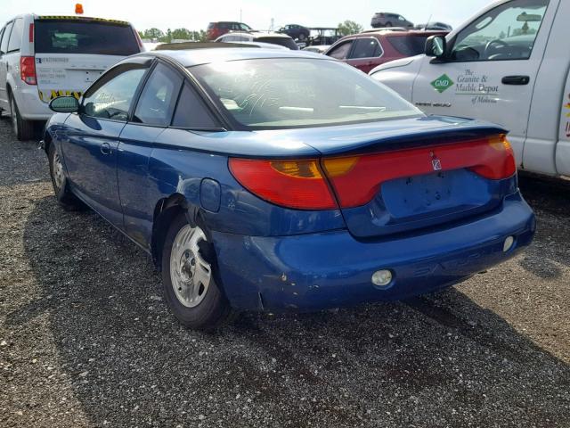 1G8ZY14741Z247381 - 2001 SATURN SC2 BLUE photo 3