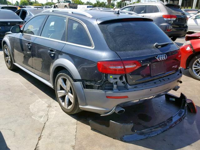 WA1UFAFL7DA113297 - 2013 AUDI A4 ALLROAD BLUE photo 3